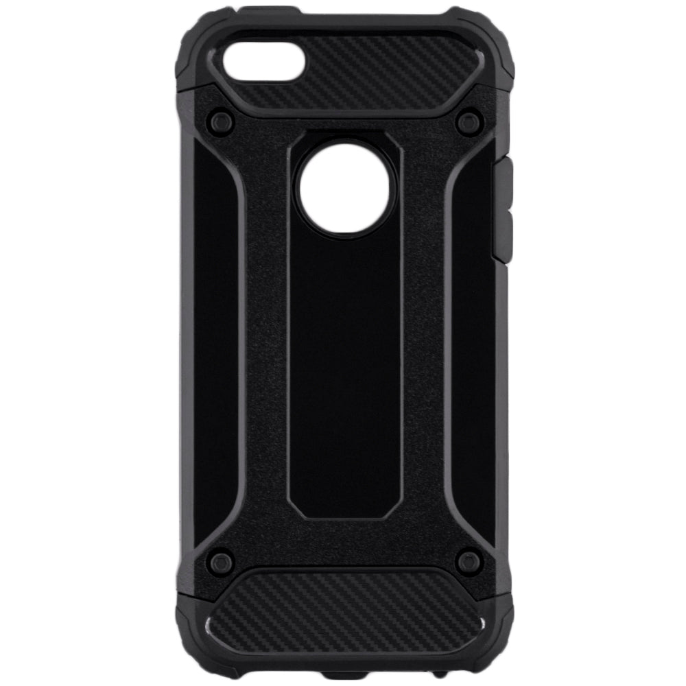 Techsuit - Hybrid Armor - iPhone 5 / iPhone 5s / iPhone SE - Black