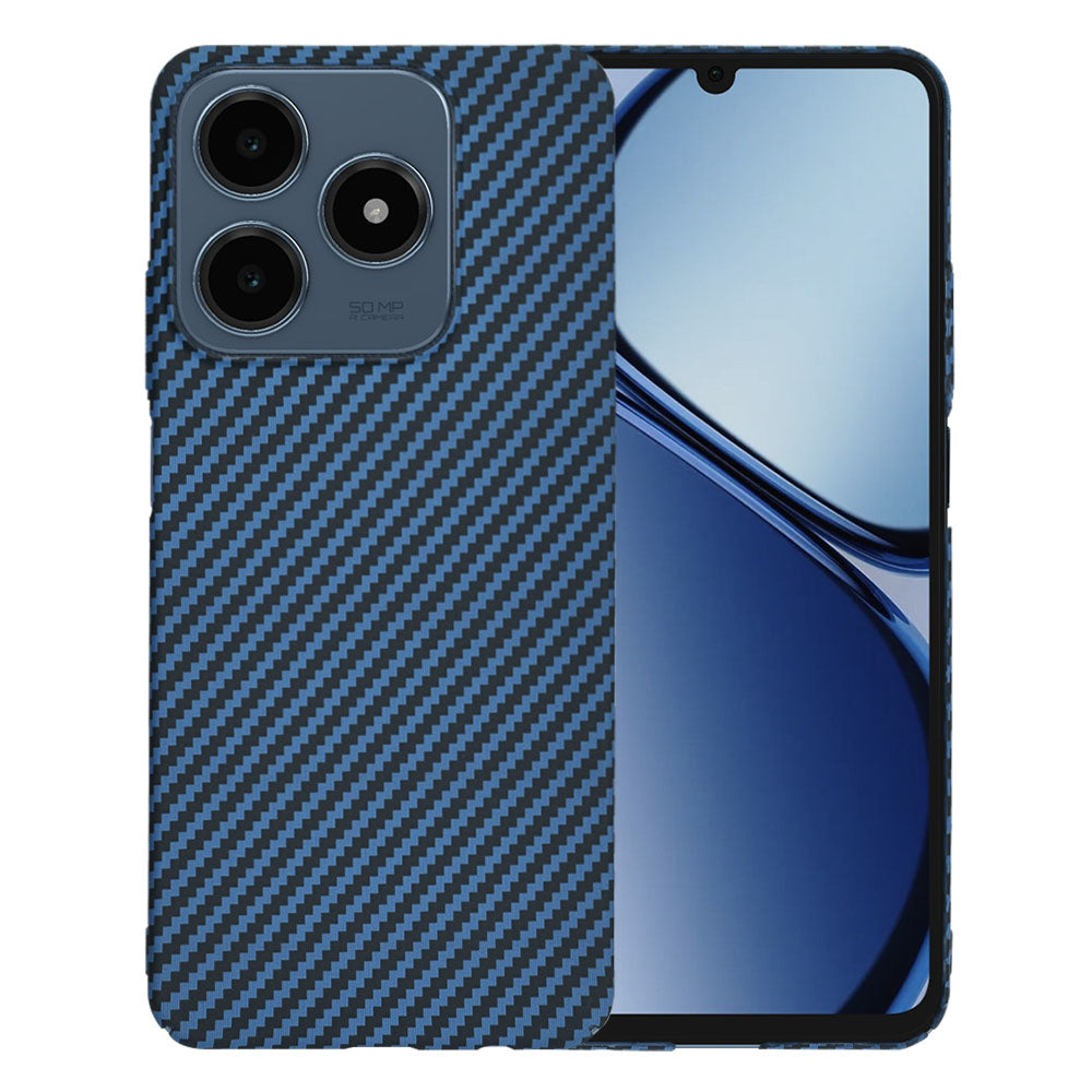 Techsuit - Carbonite FiberShell - Realme C61 / Realme C63 - Cyan