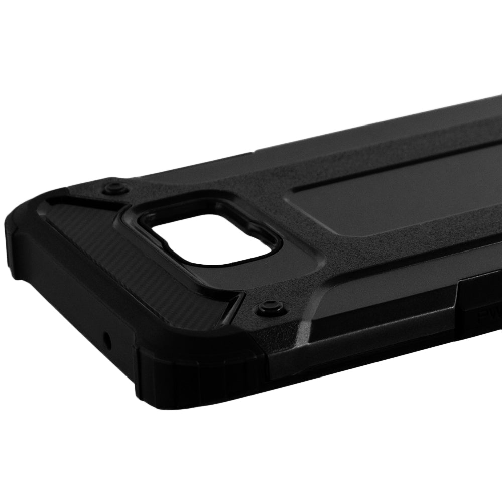 Techsuit - Hybrid Armor - Samsung Galaxy S7 Edge - Black