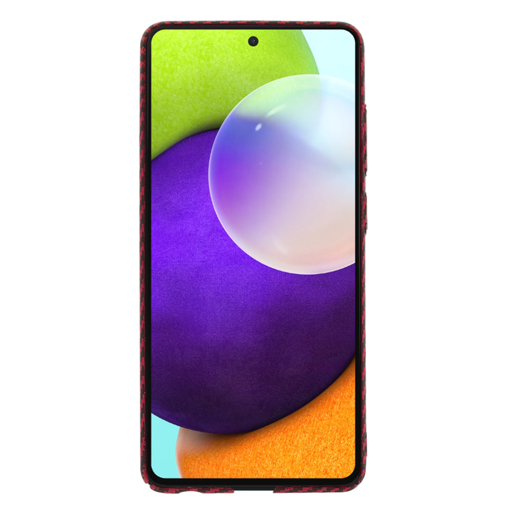 Techsuit - Carbonite FiberShell - Galaxy A52 4G / A52 5G / A52s 5G - Red