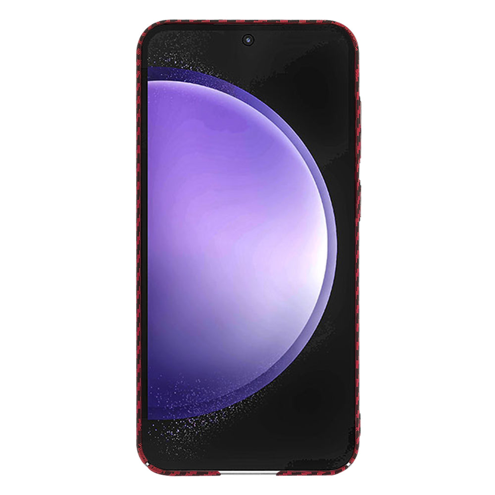 Techsuit - Carbonite FiberShell - Galaxy S23 FE - Red