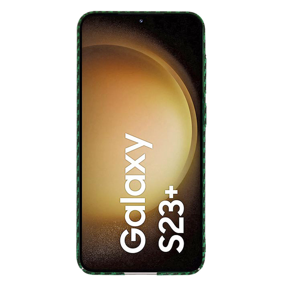 Techsuit - Carbonite FiberShell - Galaxy S23 Plus - Green