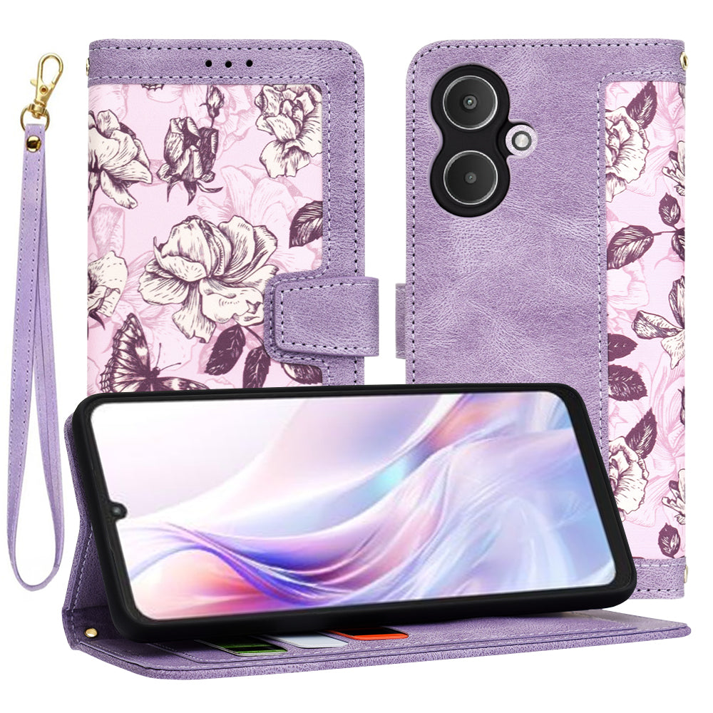 Techsuit - FlipCraft - Xiaomi Redmi 13C 5G - Mysterious Purple
