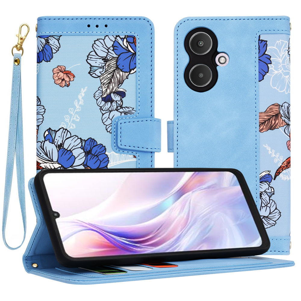 Techsuit - FlipCraft - Xiaomi Redmi 13C 5G - Vibrant Blue