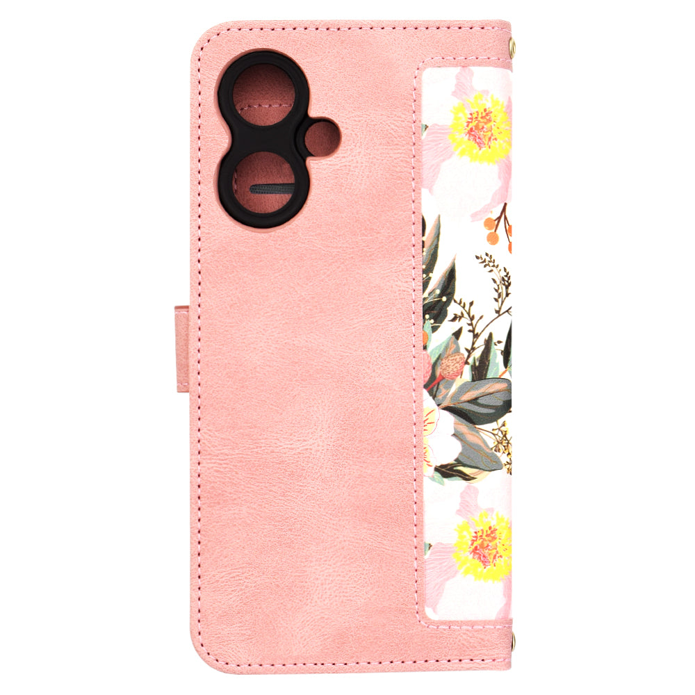 Techsuit - FlipCraft - Xiaomi Redmi 13C 5G - Sweetheart Pink