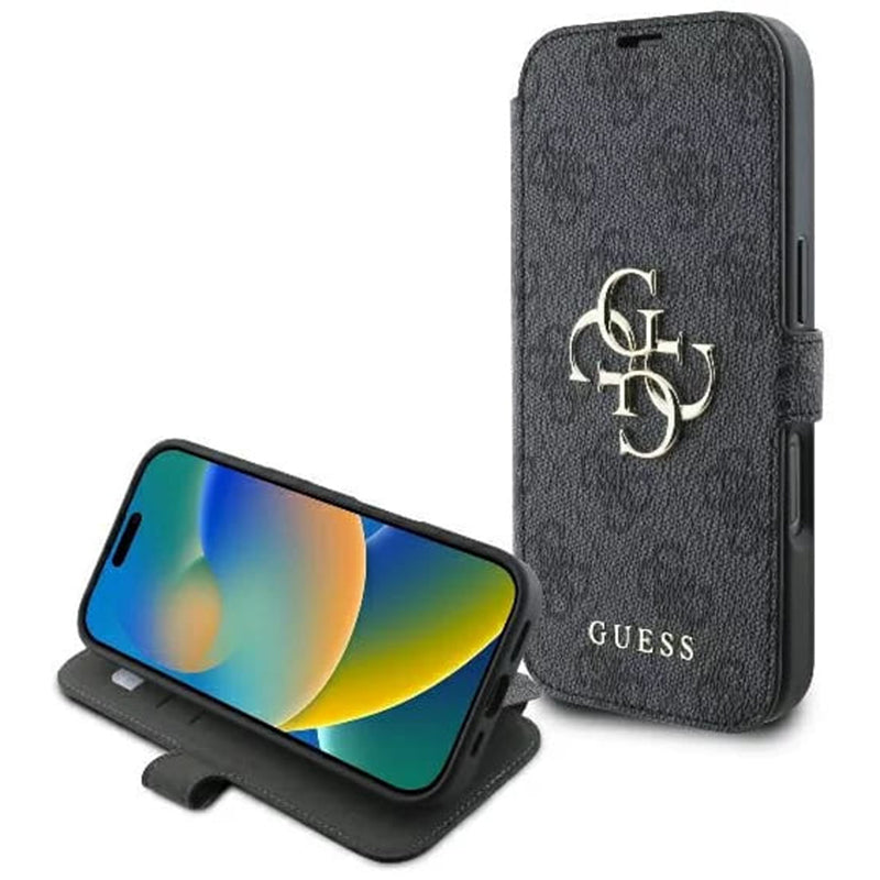 Guess - Book 4G (GUBKP16S4GMGGR) - iPhone 16 - Black