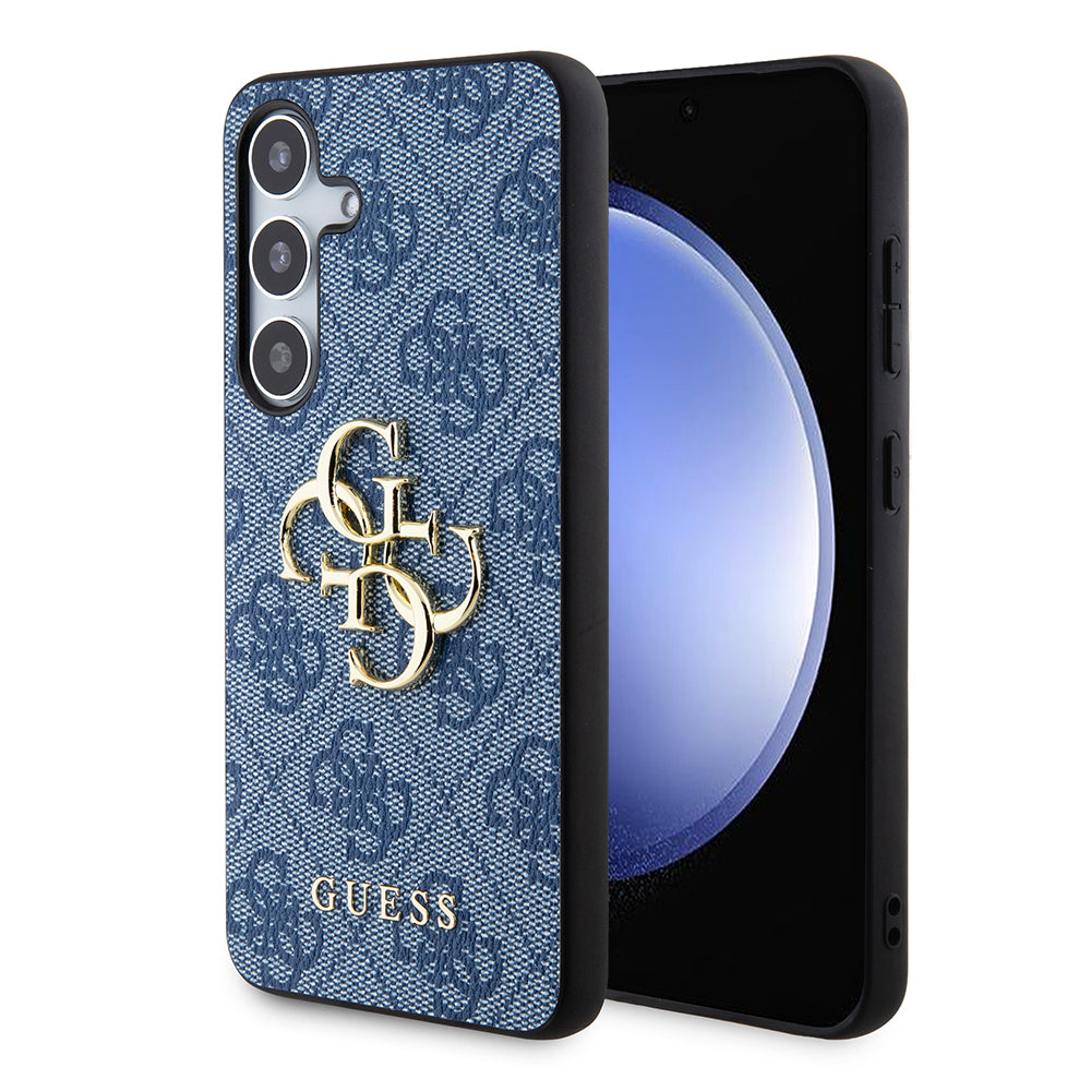 Guess - Hardcase 4G Big Metal Logo (GUHCS24M4GMGBL) - Samsung Galaxy S24 Plus - Blue