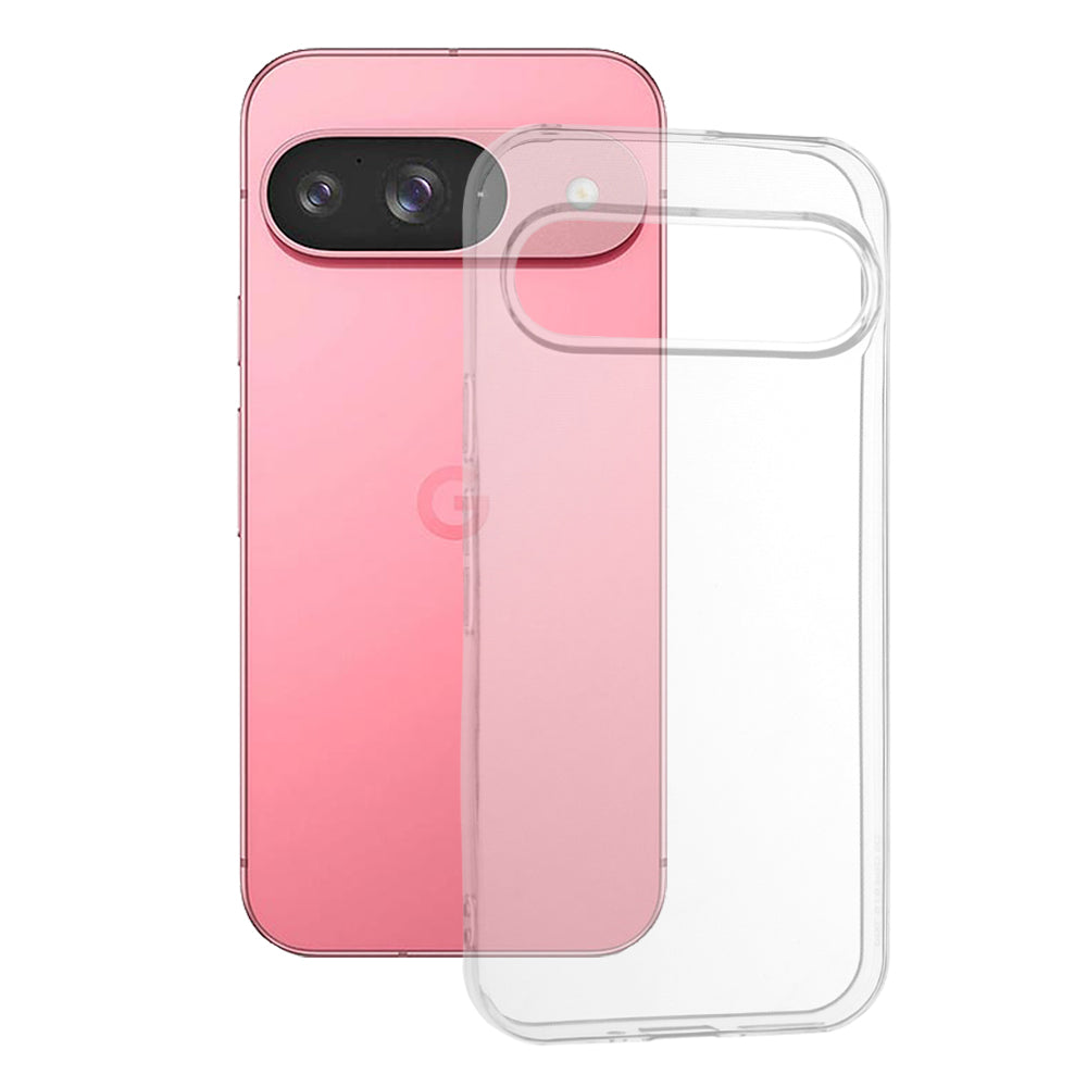 Techsuit - Clear Silicone - Google Pixel 9 / 9 Pro - Transparent