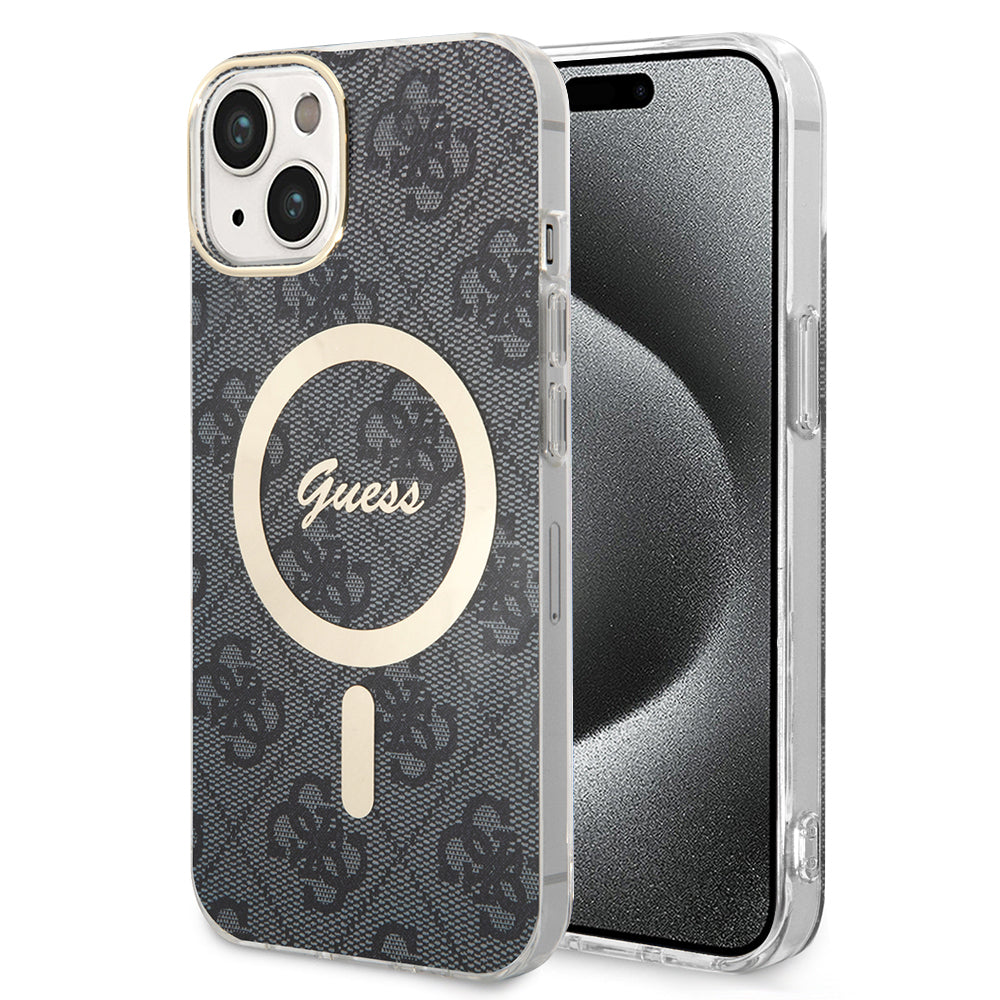 Guess - IML 4G MagSafe (GUHMP15MH4STK) - iPhone 15 Plus - Black