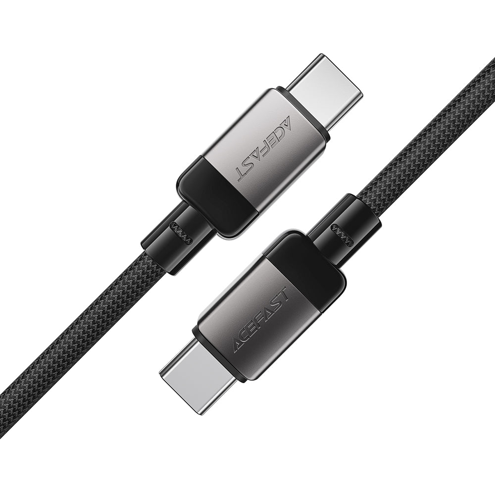 Acefast - Data Cable (C9-03) - Type-C to Type-C, Fast Charging, 60W, 1.2m - Black