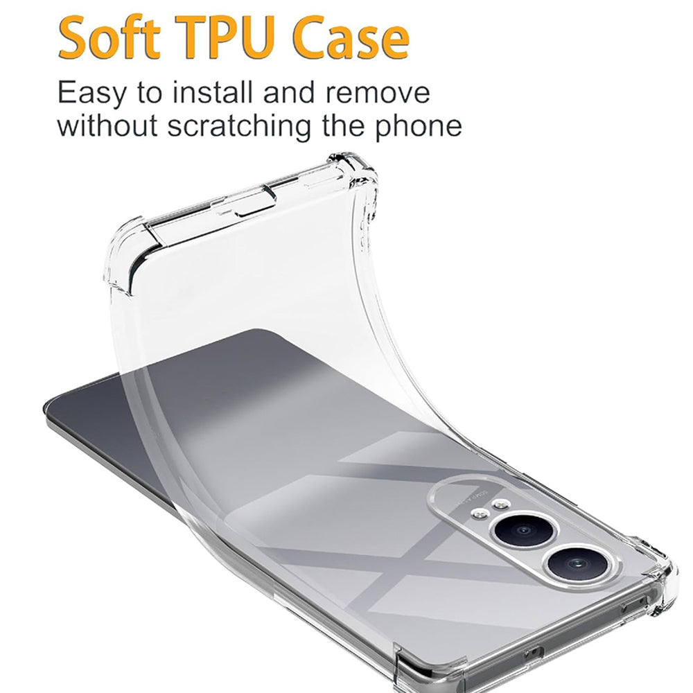 Techsuit - Shockproof Clear Silicone - OnePlus Nord CE4 Lite - Clear