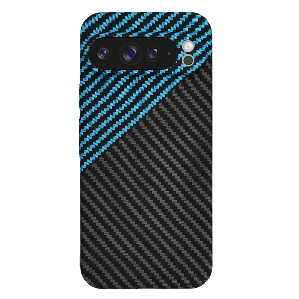 Techsuit - Carbonite FiberShell - Google Pixel 9 Pro XL - Blue Pulse