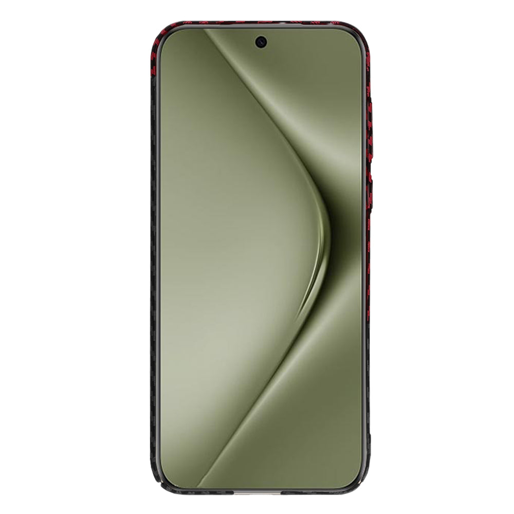 Techsuit - Carbonite FiberShell - Huawei Pura 70 Ultra - Red Vortex