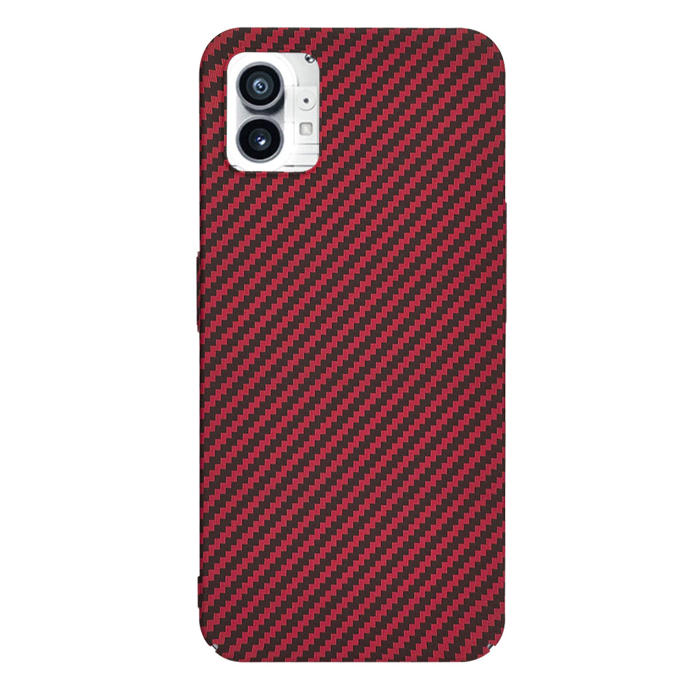 Techsuit - Carbonite FiberShell - Nothing Phone (1) - Red