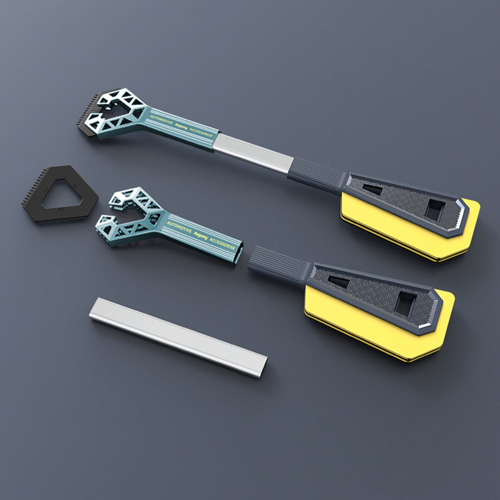 Techsuit - Ice Scraper ADD OBX (CX 002) - ABS, Polypropylene, Aluminum, 61cm - Green