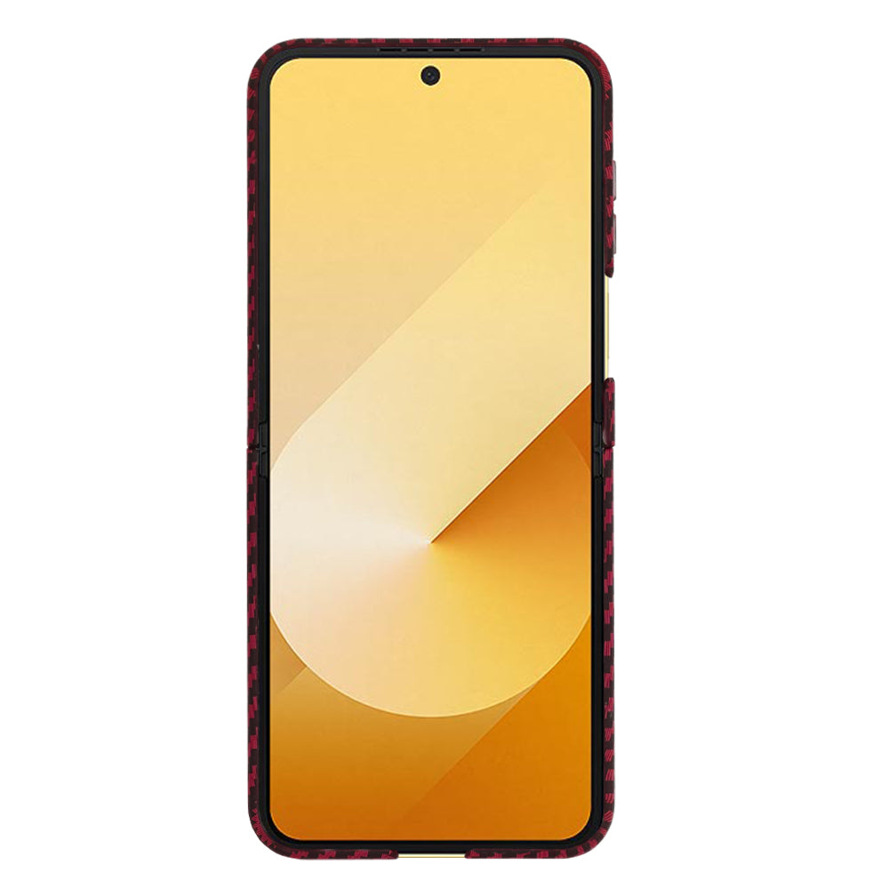 Techsuit - Carbonite FiberShell - Galaxy Z Flip6 / Flip7 FE - Red