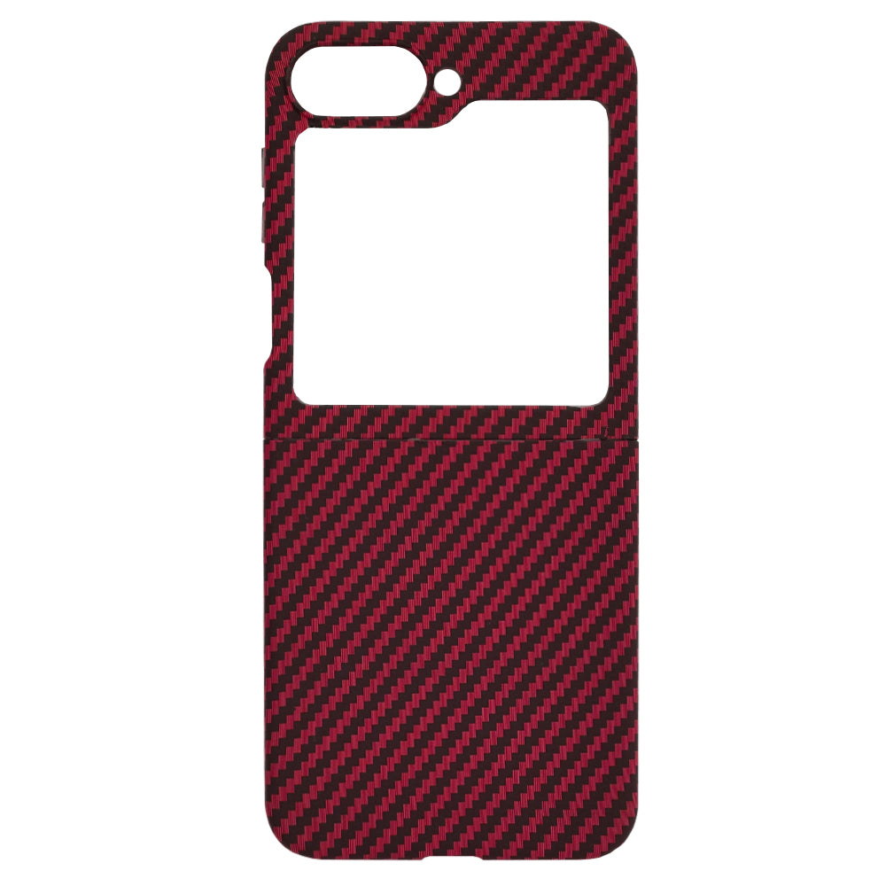 Techsuit - Carbonite FiberShell - Galaxy Z Flip6 / Flip7 FE - Red