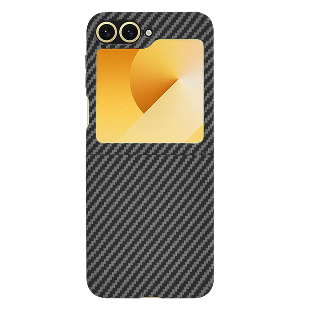 Techsuit - Carbonite FiberShell - Galaxy Z Flip6 / Flip7 FE - Black