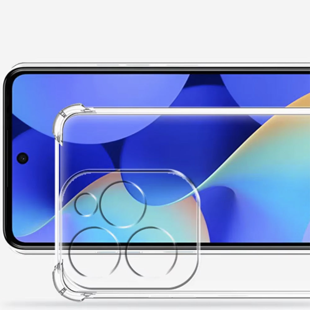 Techsuit - Shockproof Clear Silicone - Infinix Hot 40 / 40 Pro - Clear