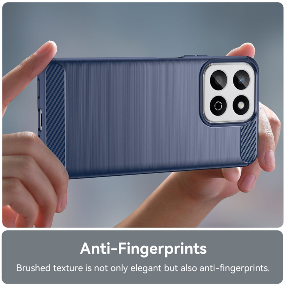 Techsuit - Carbon Silicone - Honor 200 Smart / X7c - Blue