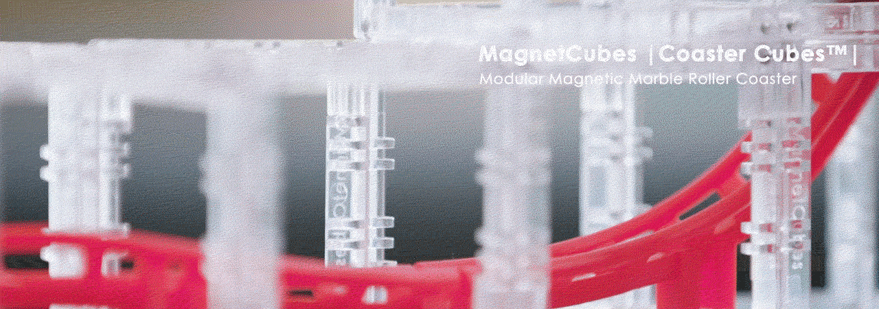 MagnetCubes CoasterCubes AdvancedPack by DesignNest – Αρθρωτό μαγνητικό Παιχνίδι για παιδιά 6 ετών και άνω (DH0241/COSTCB)