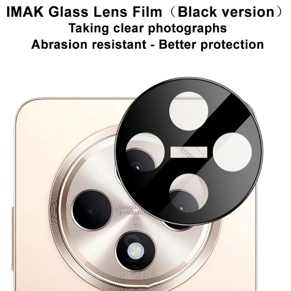 Techsuit - Full Camera Glass - Oppo Reno12 F 4G / Reno12 F 5G / Reno12 FS 4G / Reno12 FS 5G - Black