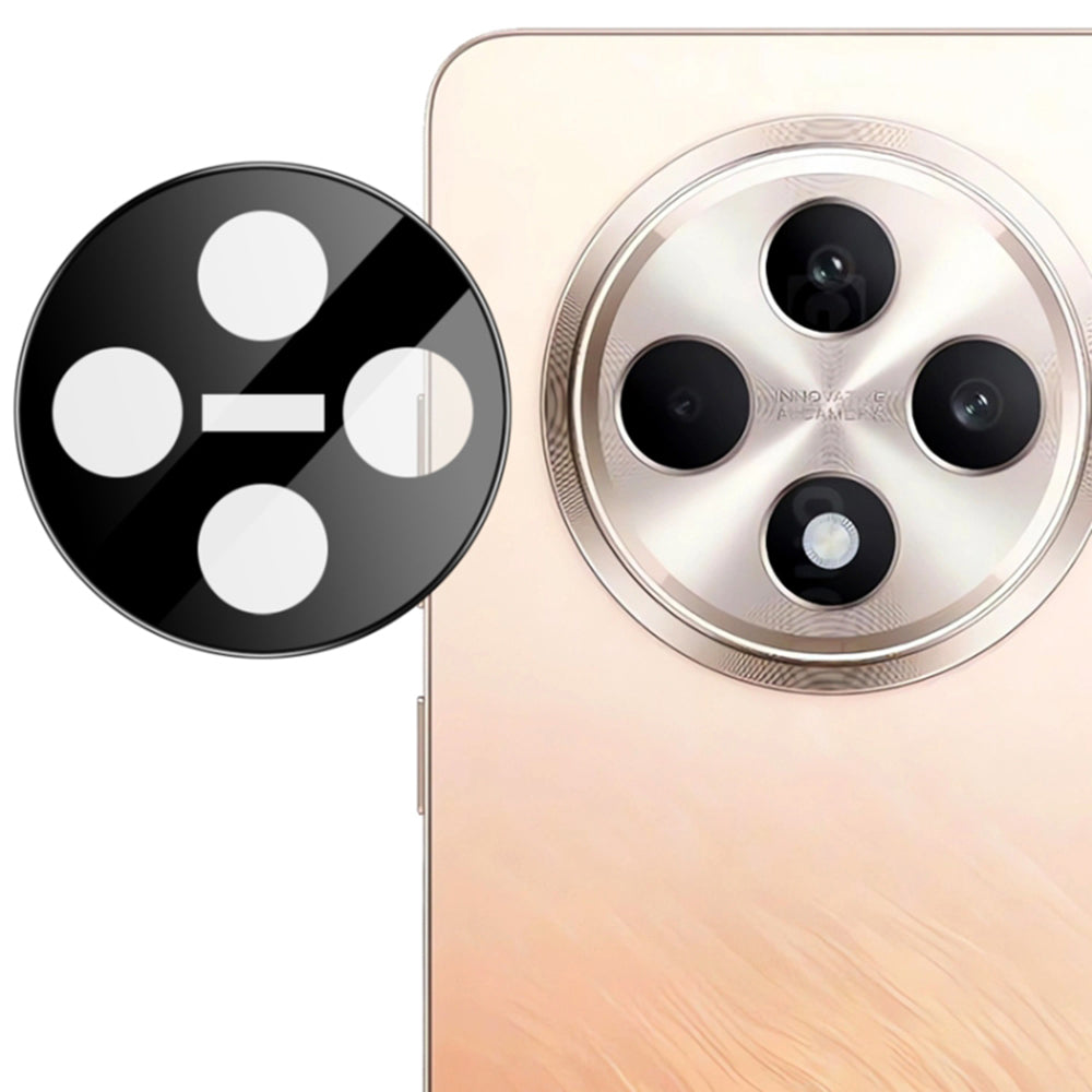 Techsuit - Full Camera Glass - Oppo Reno12 F 4G / Reno12 F 5G / Reno12 FS 4G / Reno12 FS 5G - Black