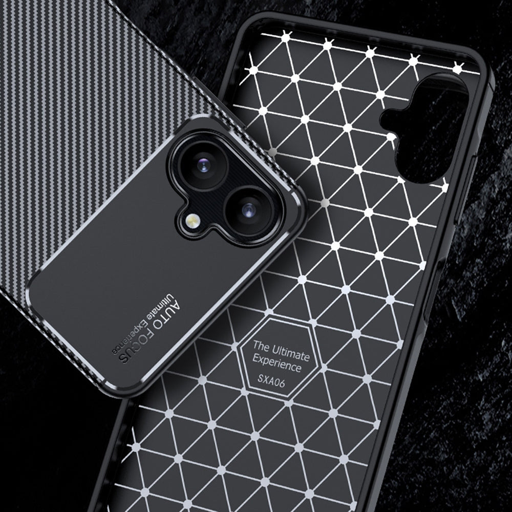 Techsuit - CarbonFiber - Galaxy A06 - Black