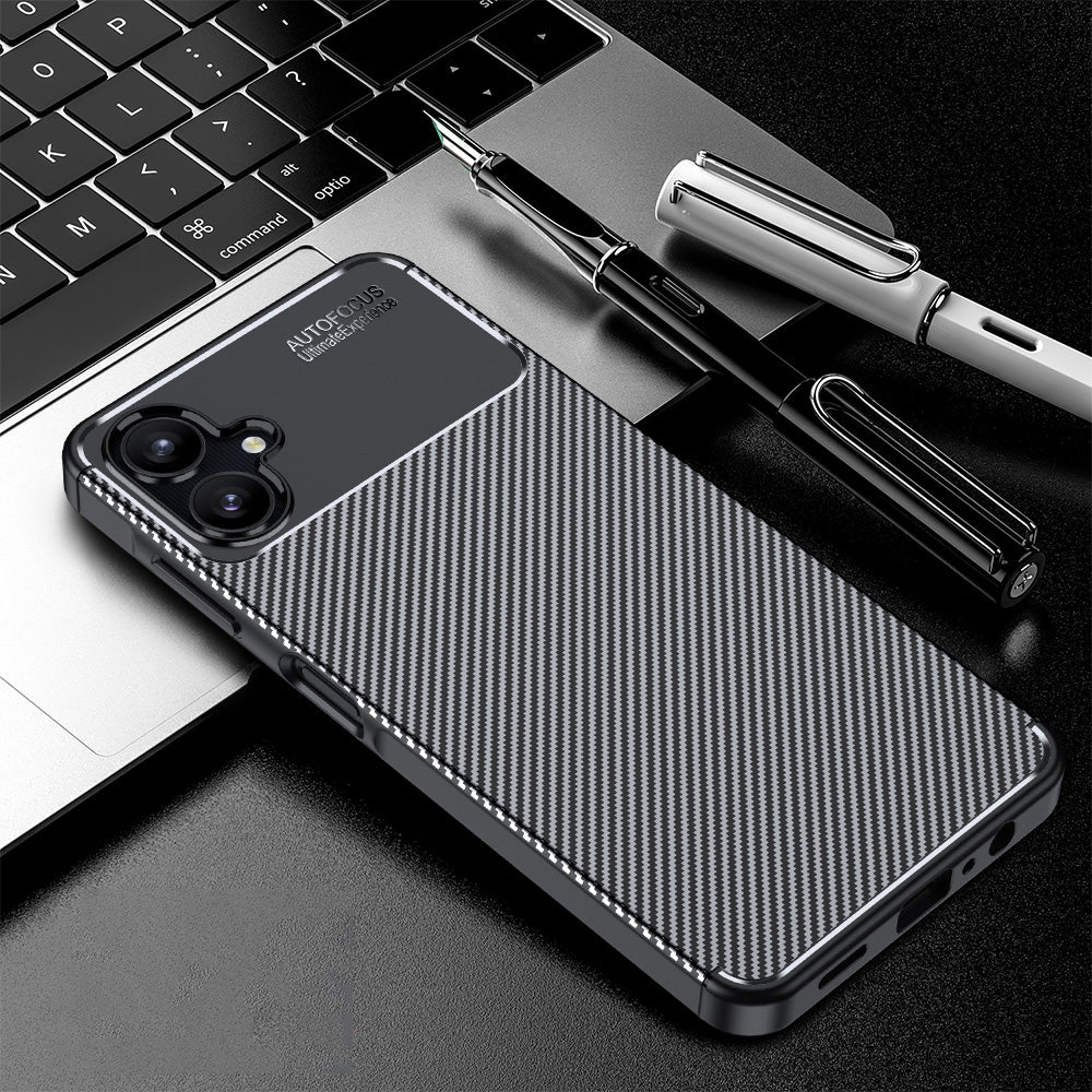 Techsuit - CarbonFiber - Galaxy A06 - Black