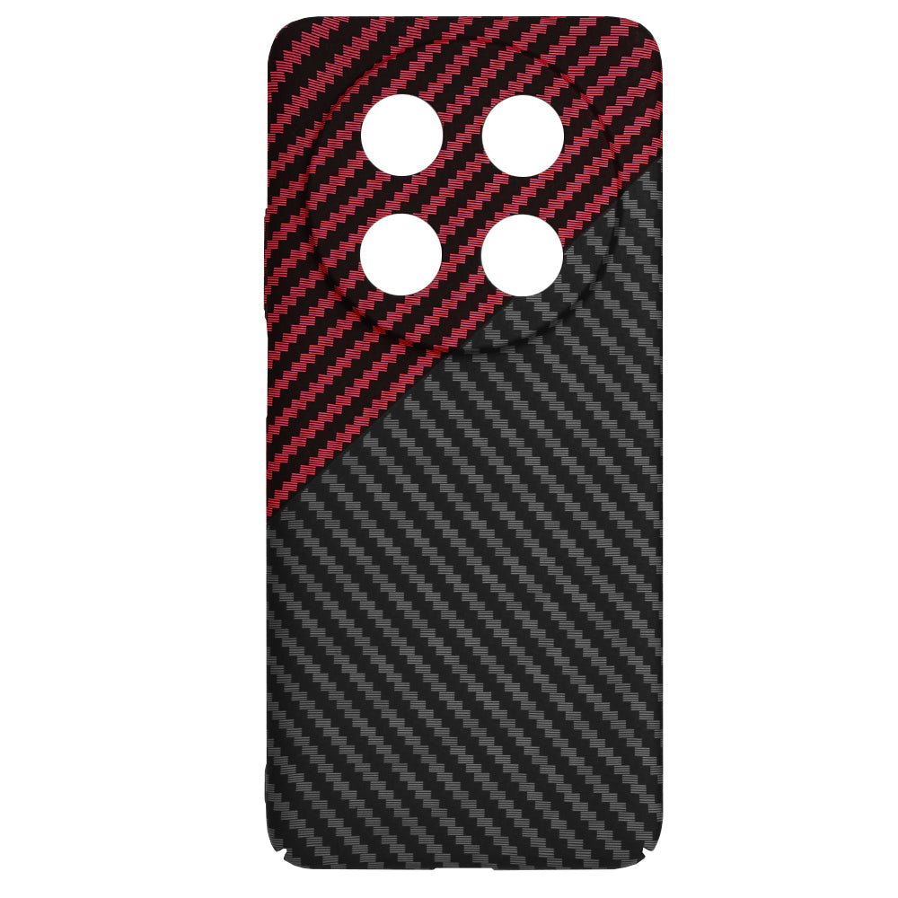 Techsuit - Carbonite FiberShell - Huawei nova 12i / 13i - Red Vortex