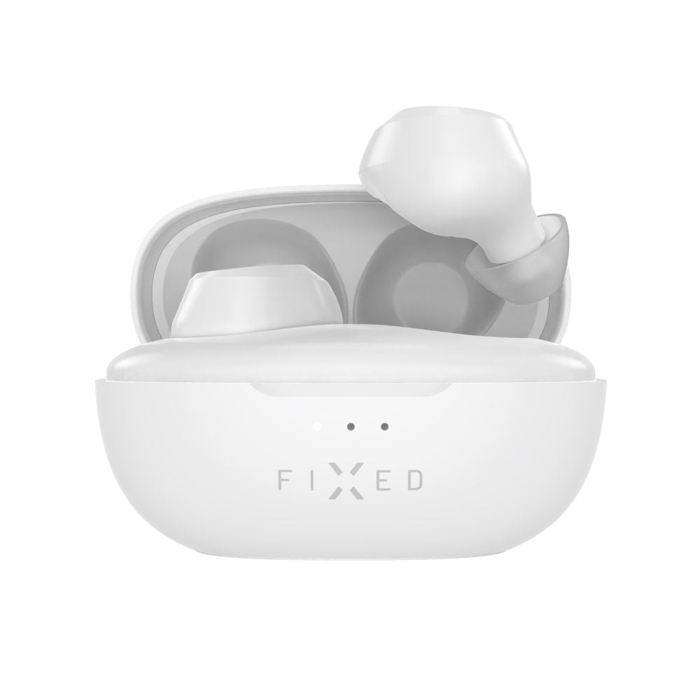 Fixed - Wireless Earbuds (FIXBDS-WH) - True Wireless, Bluetooth V5.3, Touch Control - White