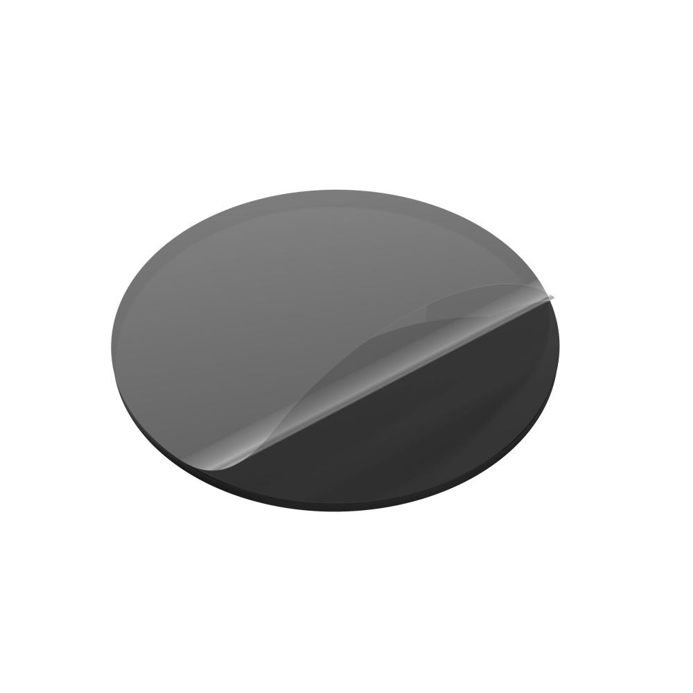 Fixed - Adhesive Pad (FIXDSC-BK) - for Dashboard, Round Shape, Flexible Silicone - Black
