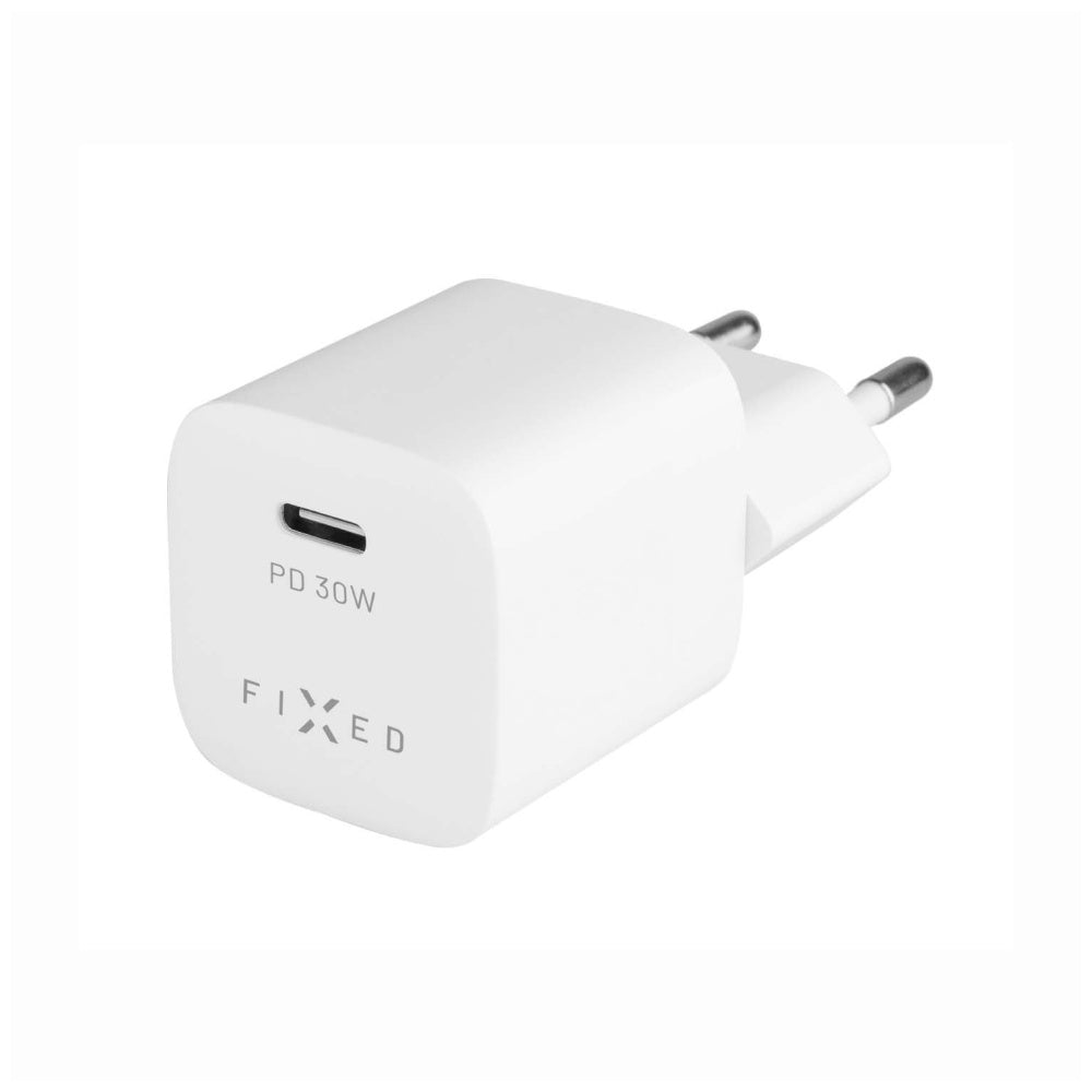 Fixed - Mini Wall Charger (FIXC30M-C-WH) - Type-C, Power Delivery 3.0, 30W - White