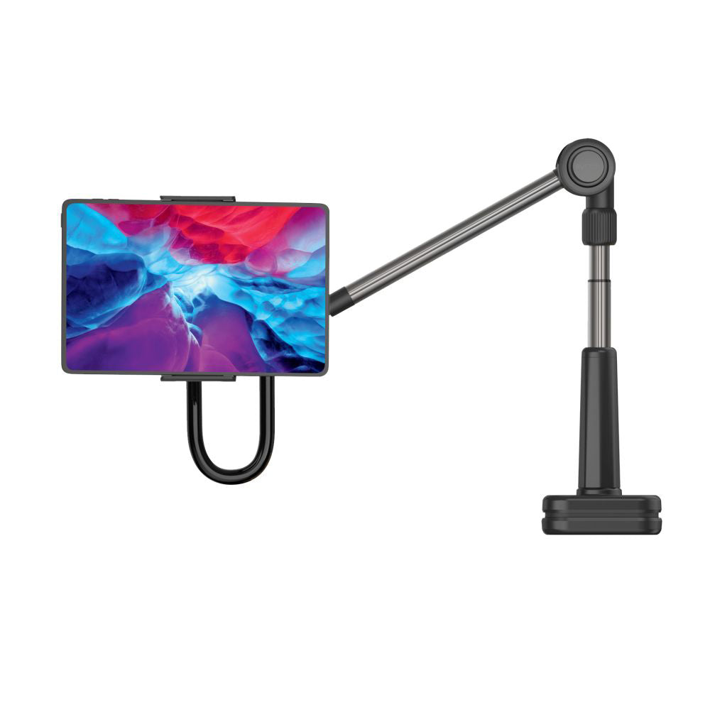 Fixed - Desk Holder Relax (FIXRLX-BK) - Adjustable Arm, 360° Rotation, 7 - 13" - Black