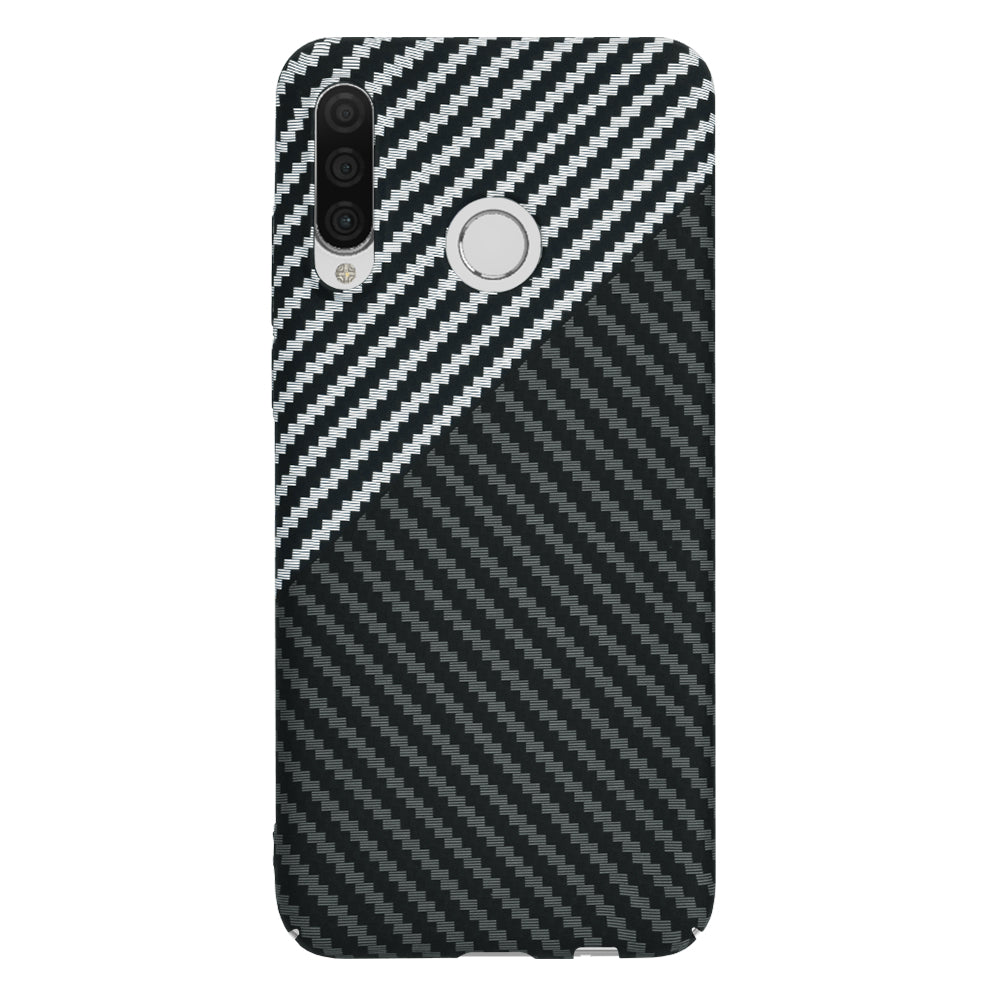 Techsuit - Carbonite FiberShell - Huawei P30 Lite / P30 Lite New Edition - Stealth Gray