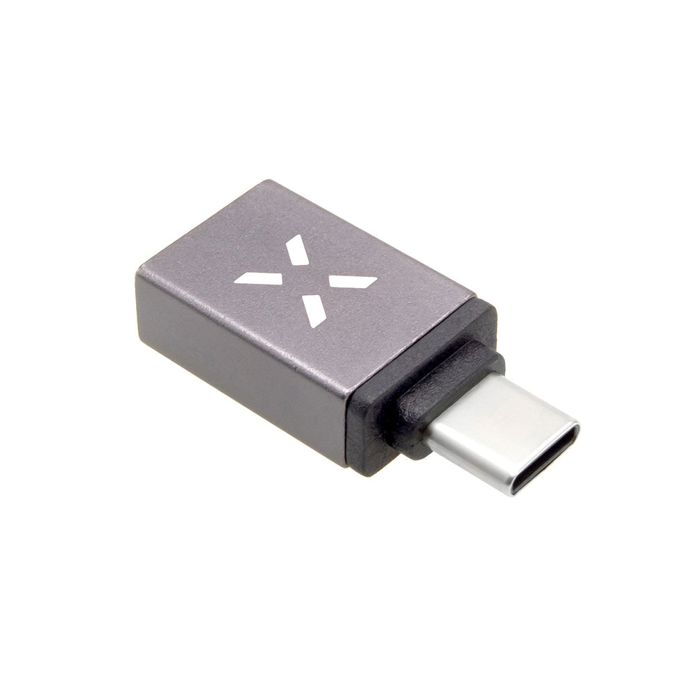 Fixed - Adapter (FIXA-UC-GR) - USB 3.0 to Type-C, 5Gbps, 2.4A, Aluminum Alloy - Grey