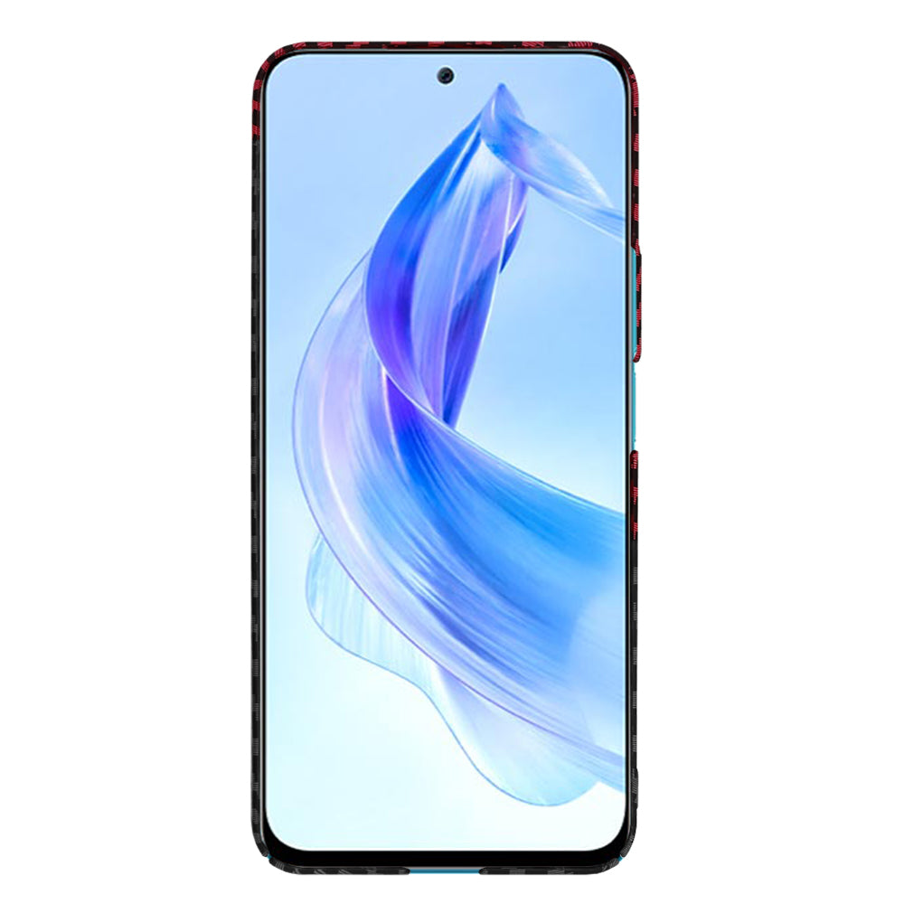 Techsuit - Carbonite FiberShell - Honor 90 Lite - Red Vortex