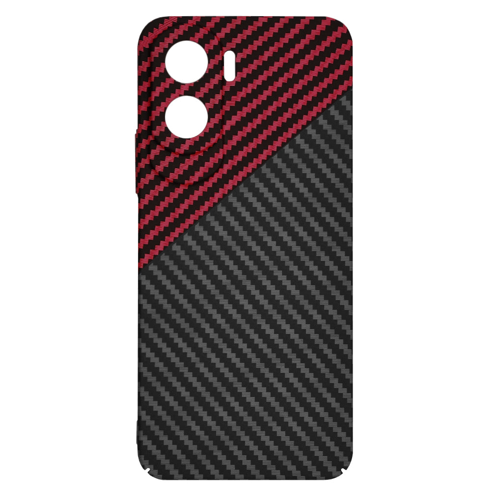 Techsuit - Carbonite FiberShell - Honor 90 Lite - Red Vortex