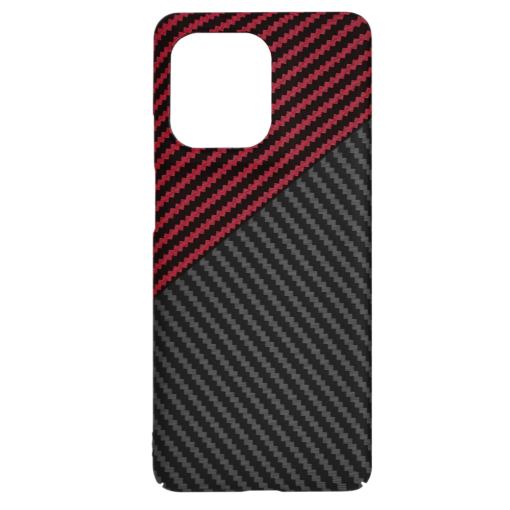 Techsuit - Carbonite FiberShell - Motorola Edge 50 Pro - Red Vortex