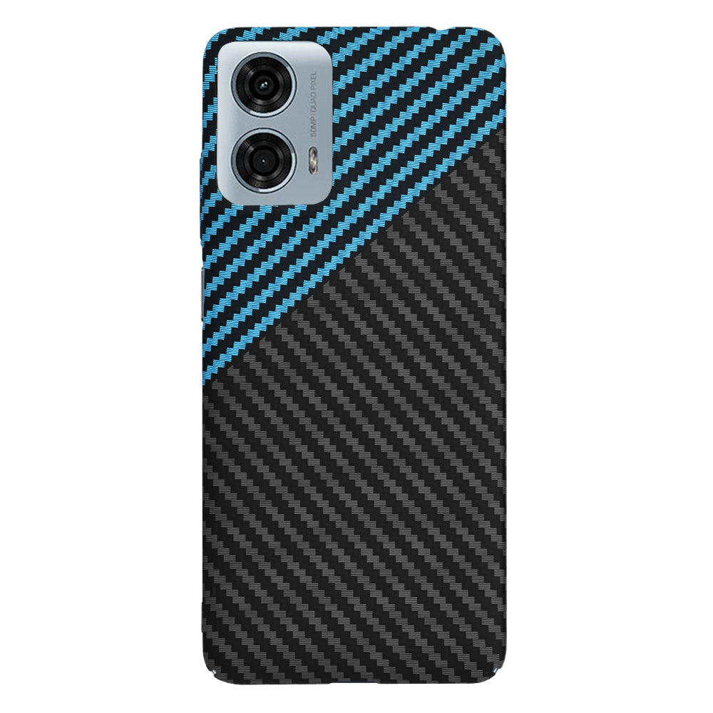 Techsuit - Carbonite FiberShell - Motorola Moto G24 Power - Blue Pulse