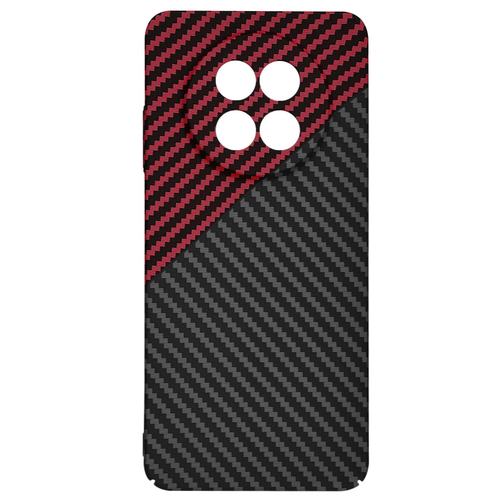 Techsuit - Carbonite FiberShell - Realme 12 / 12x - Red Vortex