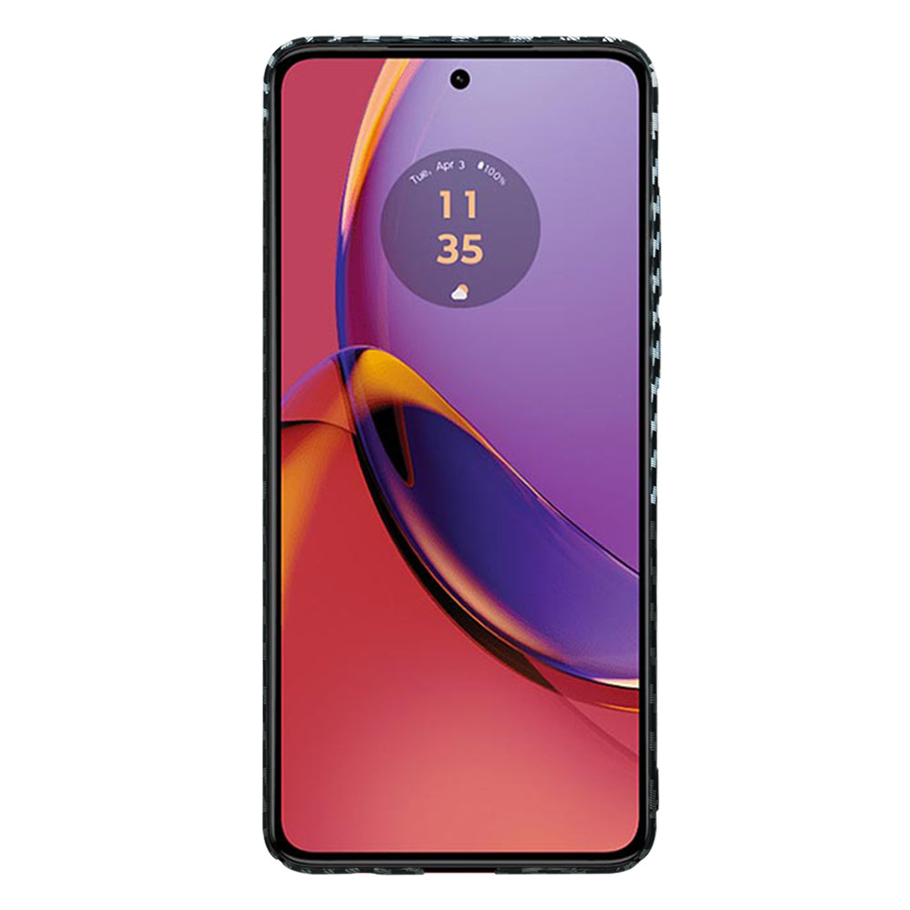 Techsuit - Carbonite FiberShell - Motorola Moto G84 - Stealth Gray