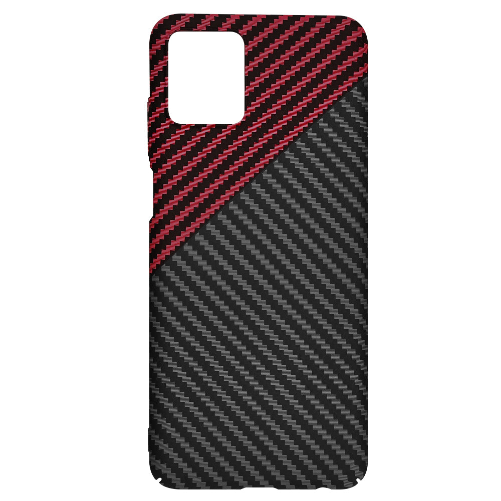 Techsuit - Carbonite FiberShell - Motorola Moto G32 - Red Vortex
