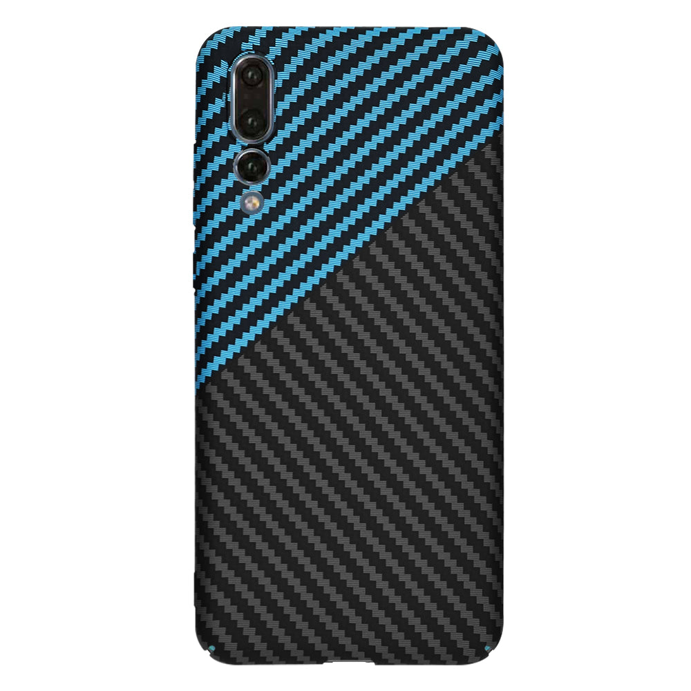 Techsuit - Carbonite FiberShell - Huawei P20 Pro - Blue Pulse