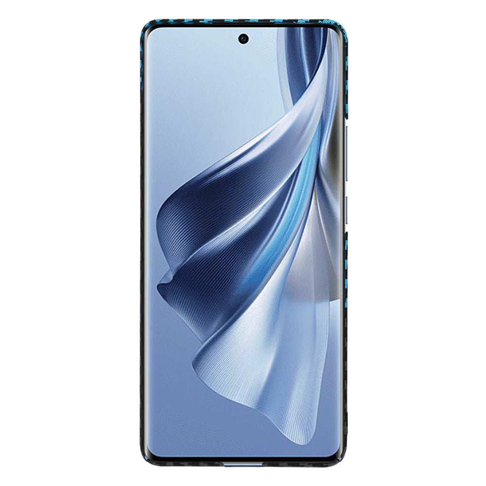 Techsuit - Carbonite FiberShell - Oppo Reno10 / Reno10 Pro - Blue Pulse
