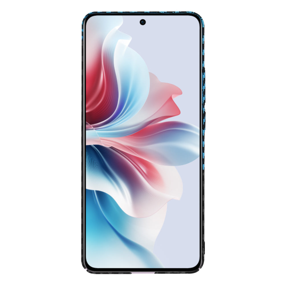 Techsuit - Carbonite FiberShell - Oppo Reno11 F - Blue Pulse