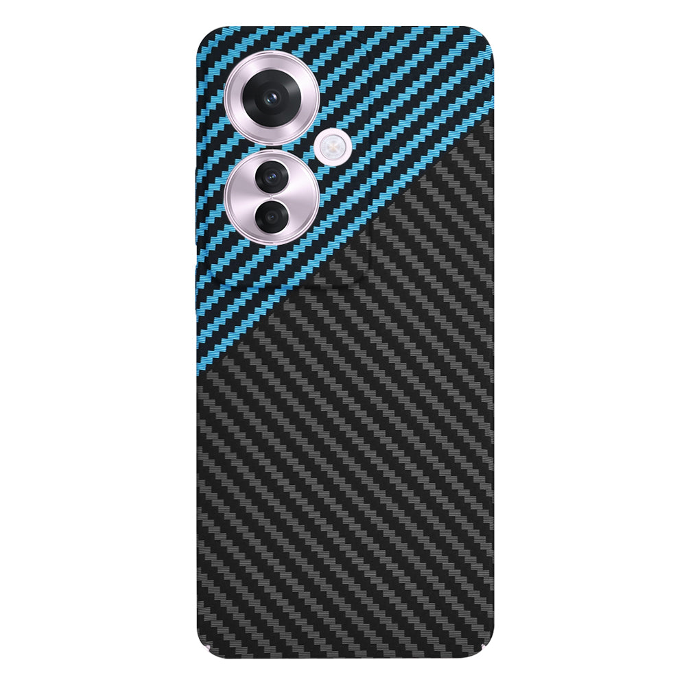 Techsuit - Carbonite FiberShell - Oppo Reno11 F - Blue Pulse