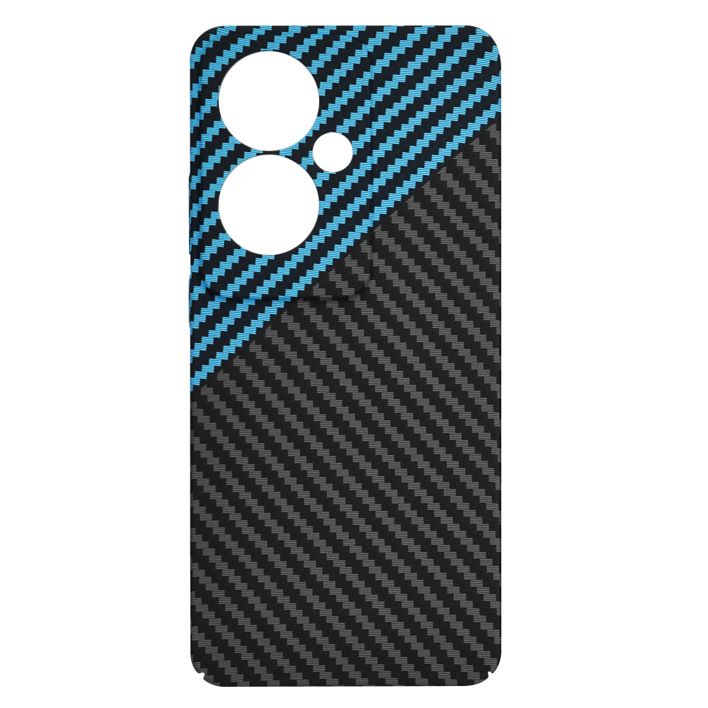Techsuit - Carbonite FiberShell - Oppo Reno11 F - Blue Pulse