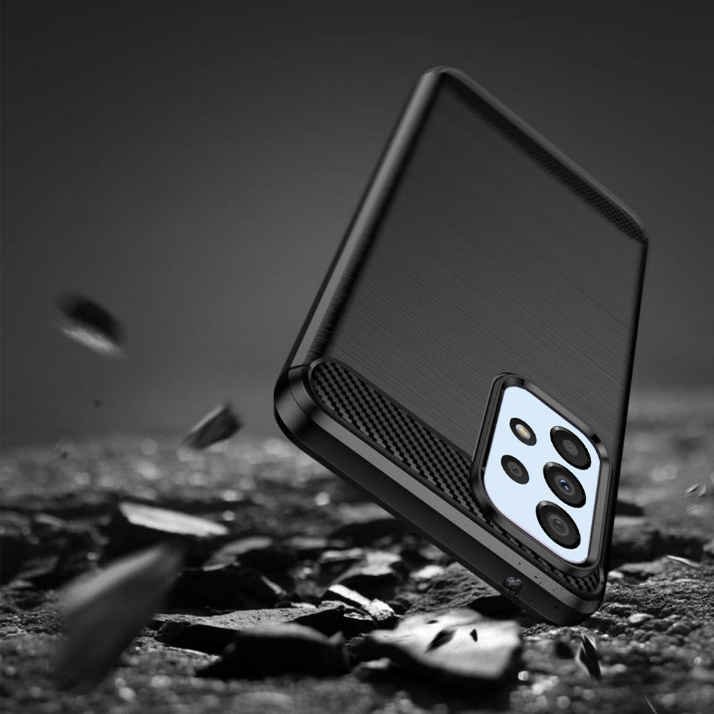 Techsuit - Carbon Silicone - Galaxy A33 5G - Black