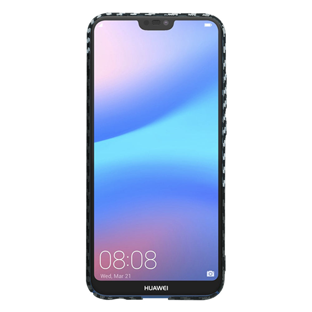 Techsuit - Carbonite FiberShell - Huawei P20 Lite - Stealth Gray
